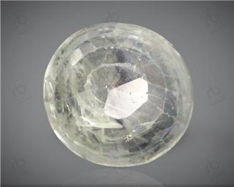 Unheated & Untreated White Sapphire Natural Certified  5.57 CTS. ( 54432 )